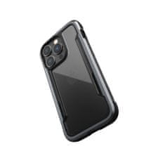 Miramarket X-Doria Raptic Shield - aluminijast ovitek za iPhone 14 Pro (testiran na 3 m) (črn)