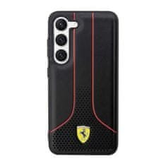 Ferrari Ferrari Perforirana kolekcija 296P - Ohišje za Samsung Galaxy S23+ (črno)