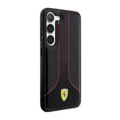 Ferrari Ferrari Perforirana kolekcija 296P - Ohišje za Samsung Galaxy S23+ (črno)