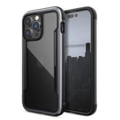 Miramarket X-Doria Raptic Shield - aluminijasto ohišje za iPhone 14 Pro Max (testirano na 3 m) (črno)