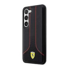 Ferrari Ferrari Perforirana kolekcija 296P - Ohišje za Samsung Galaxy S23 (črno)