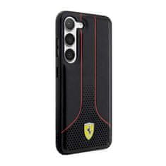 Ferrari Ferrari Perforirana kolekcija 296P - Ohišje za Samsung Galaxy S23 (črno)