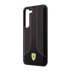 Ferrari Ferrari Perforirana kolekcija 296P - Ohišje za Samsung Galaxy S23 (črno)