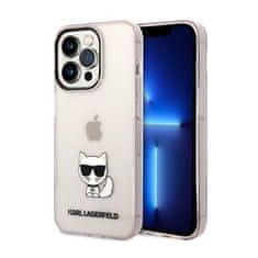 Karl Lagerfeld Karl Lagerfeld Choupette Body - Ohišje za iPhone 14 Pro Max (roza)