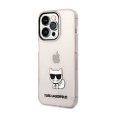 Karl Lagerfeld Karl Lagerfeld Choupette Body - Ohišje za iPhone 14 Pro Max (roza)