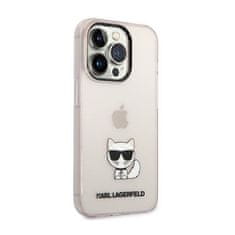 Karl Lagerfeld Karl Lagerfeld Choupette Body - Ohišje za iPhone 14 Pro Max (roza)