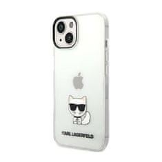 Karl Lagerfeld Karl Lagerfeld Choupette Body - Ohišje za iPhone 14 Plus (prozorno)