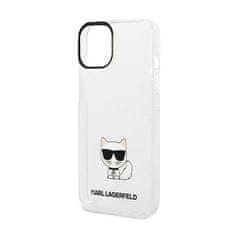 Karl Lagerfeld Karl Lagerfeld Choupette Body - Ohišje za iPhone 14 Plus (prozorno)