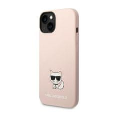 Karl Lagerfeld Karl Lagerfeld Choupette Body - Ohišje za iPhone 14 Plus (svetlo roza)