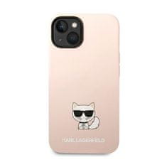 Karl Lagerfeld Karl Lagerfeld Choupette Body - Ohišje za iPhone 14 Plus (svetlo roza)