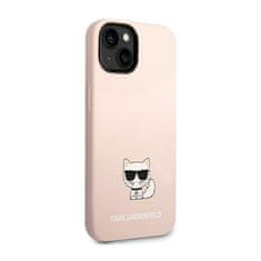 Karl Lagerfeld Karl Lagerfeld Choupette Body - Ohišje za iPhone 14 Plus (svetlo roza)