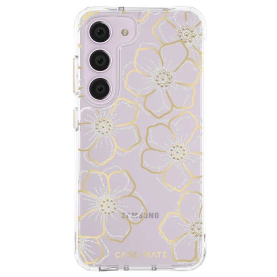 case-mate Ohišje Case-Mate Floral Gems - Ohišje za Samsung Galaxy S23+ (prozorno)