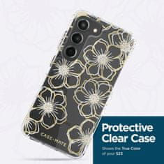 case-mate Ohišje Case-Mate Floral Gems - Ohišje za Samsung Galaxy S23 (prozorno)