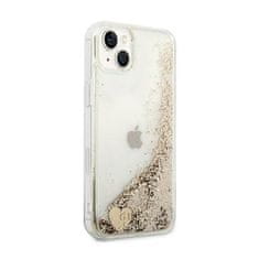 Guess Guess Liquid Glitter Charms - Ohišje za iPhone 14 Plus (zlato)