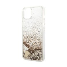 Guess Guess Liquid Glitter Charms - Ohišje za iPhone 14 Plus (zlato)