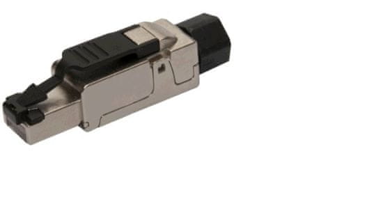 Solarix SXRJ45-6A-STP-BK-SA STP 8p8c, Cat 6a, žični, industrijski, samorezalni