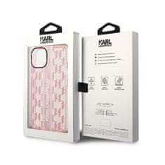 Karl Lagerfeld Karl Lagerfeld Mono Vertical Stripe - etui za iPhone 14 Plus (roza)