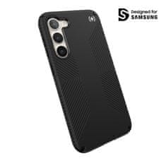 Speck Speck Presidio2 Grip - protizdrsno ohišje za Samsung Galaxy S23+ (črno/črno/bela)