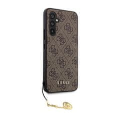 Guess Zbirka Guess 4G Charms - Ohišje za Samsung Galaxy A54 5G (rjavo)