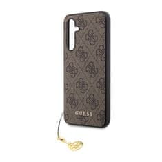 Guess Zbirka Guess 4G Charms - Ohišje za Samsung Galaxy A54 5G (rjavo)