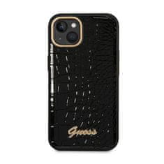 Guess Guess Croco Collection - Ohišje za iPhone 14 Plus (črno)