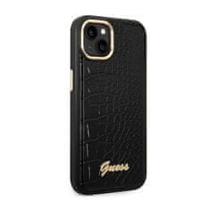 Guess Guess Croco Collection - Ohišje za iPhone 14 Plus (črno)