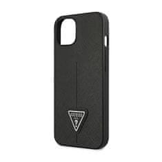 Guess Guess Saffiano Triangle Logo Case - Ohišje za iPhone 14 (črno)