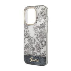 Guess Guess Porcelain Collection - Ohišje za iPhone 14 Pro (sivo)