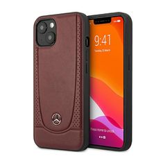 MERCEDES Mercedes Leather Urban Line - Ohišje za iPhone 14 Plus (rdeče)