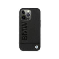 Bmw BMW Leather Hot Stamp - Ohišje za iPhone 13 Pro (črno)