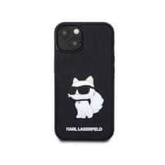 Karl Lagerfeld Karl Lagerfeld 3D gumijasto ohišje NFT Choupette - ohišje za iPhone 14 Plus (črno)