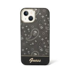 Guess Guess Bandana Paisley - Ohišje za iPhone 14 Plus (črno)