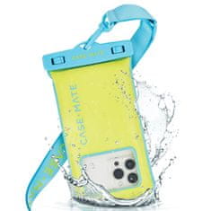 NEW Case-Mate Vodoodporna plavajoča torbica - Vodoodporna torbica za pametne telefone do 6,7" (Citrus Splash)