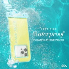 NEW Case-Mate Vodoodporna plavajoča torbica - Vodoodporna torbica za pametne telefone do 6,7" (Citrus Splash)