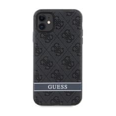 Guess Guess 4G Printed Stripe - Ohišje za iPhone 11 / iPhone XR (sivo)