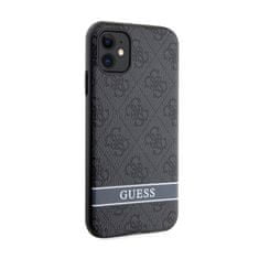 Guess Guess 4G Printed Stripe - Ohišje za iPhone 11 / iPhone XR (sivo)