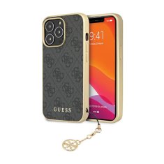 Guess Kolekcija Guess 4G Charms - Ohišje za iPhone 14 Pro (sivo)