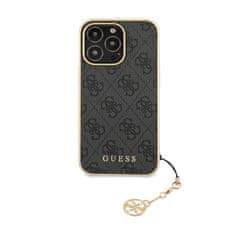 Guess Kolekcija Guess 4G Charms - Ohišje za iPhone 14 Pro (sivo)