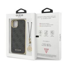 Guess Zbirka Guess 4G Charms - Ohišje za iPhone 14 (sivo)