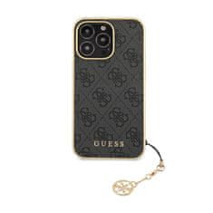 Guess Kolekcija Guess 4G Charms - Ohišje za iPhone 14 Pro Max (sivo)