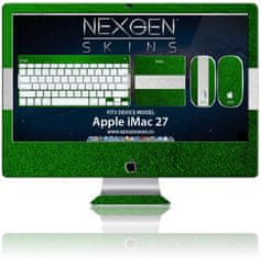 Inny Nexgen Skins - Komplet kož za ohišje iMac 27" s 3D učinkom (On the Field 3D)