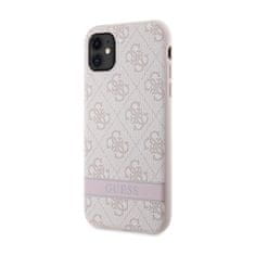 Guess Guess 4G Printed Stripe - Ohišje za iPhone 11 / iPhone XR (roza)