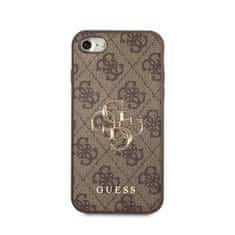 Guess Guess 4G Big Metal Logo - Ohišje za iPhone SE (2022/2020) / 8 / 7 (rjavo)