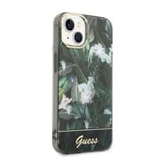 Guess Guess Jungle Case - Ohišje za iPhone 14 (zeleno)