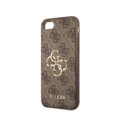 Guess Guess 4G Big Metal Logo - Ohišje za iPhone SE (2022/2020) / 8 / 7 (rjavo)