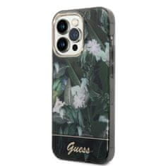 Guess Guess Jungle Case - Ohišje za iPhone 14 Pro (zeleno)