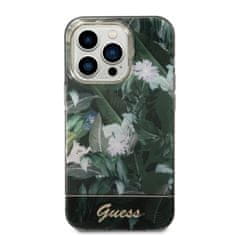 Guess Guess Jungle Case - Ohišje za iPhone 14 Pro (zeleno)