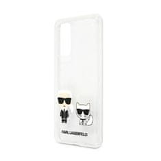 Karl Lagerfeld Karl Lagerfeld Ikonik &amp; Choupette - Ohišje za Samsung A53 (prozorno)