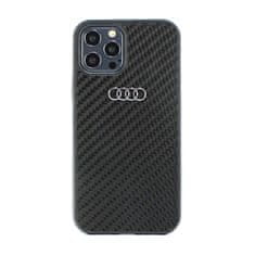 NEW Audi Carbon Fiber - Ohišje za iPhone 12 / iPhone 12 Pro (črno)