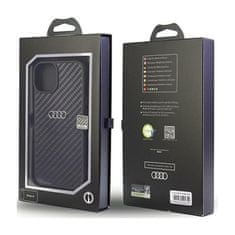 NEW Audi Carbon Fiber - Ohišje za iPhone 14 (črno)